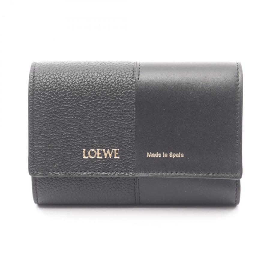 ⭐️美品 　LOEWE ロエベ　スモール バーティカル ウォレット　三つ折り財布 LOEWE（ロエベ） バーティカル ウォレット スモール ブランドオフ