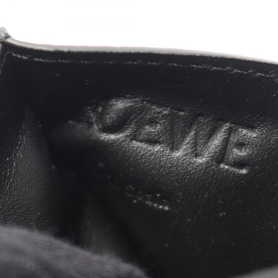 ロエベ アナグラム ブランドオフ LOEWE レザー カードケース レザー レディース_3