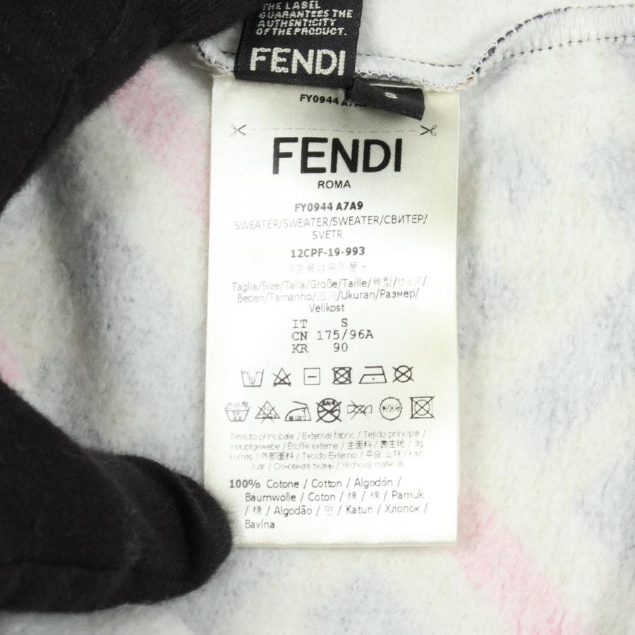 フェンディ ズッカ ブランドオフ FENDI コットン スウェット 中古 メンズ_3