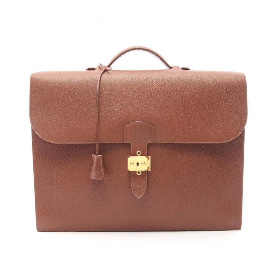 HERMES（エルメス） サックアデペッシュ38 ブランドオフ レザー