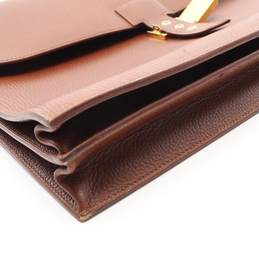 HERMES（エルメス） サックアデペッシュ38 ブランドオフ レザー 