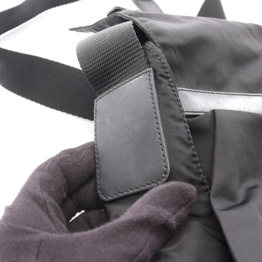 PRADA プラダ/ヴェラ ナイロンショルダー/255/ABランク/51【中古】 プラダ 黒 ユニセックス ナイロン ショルダーバッグ VA0563 PRADA 中古