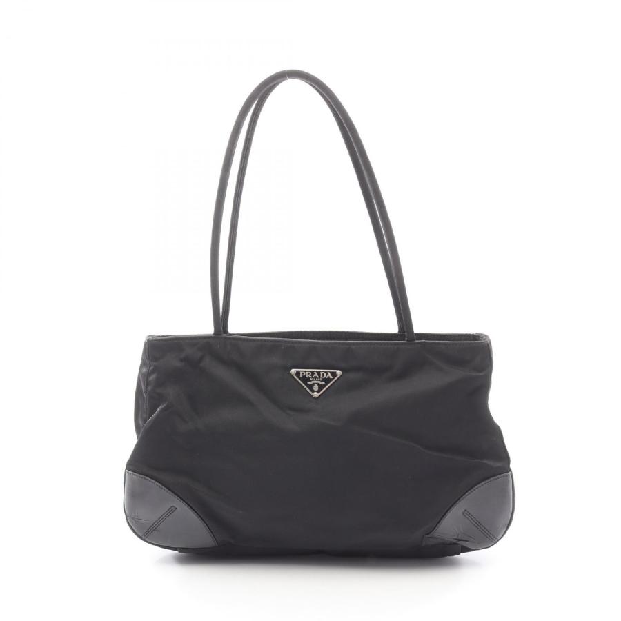 プラダ PRADA TESSUTO EASY ショルダーバッグ バッグ ナイロン レザー レディース ブラック系 BR1549 【中古】 PRADA（プラダ） TESSUTO EASY ブランドオフ ナイロン ショルダー