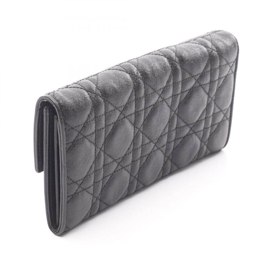 美品 Christian Dior ディオール カナージュ 二つ折り財布 クリスチャンディオール カナージュ ブランドオフ Christian Dior
