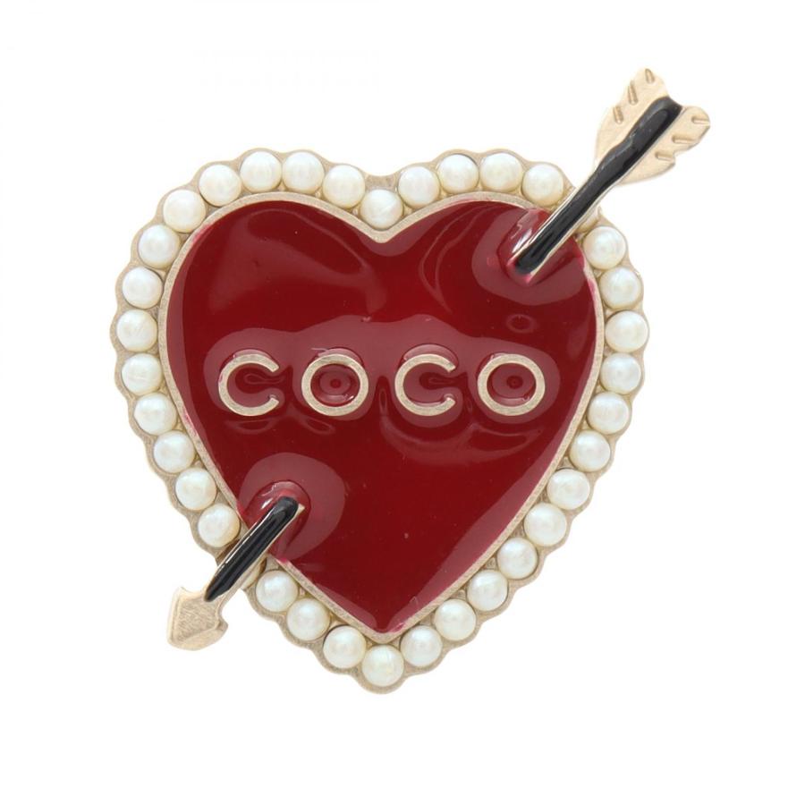 CHANEL（シャネル） COCO ハート ピン ブランドオフ CHANEL GP