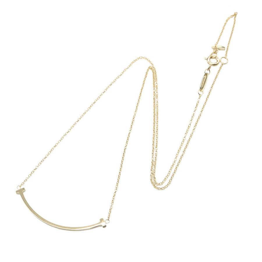 ティファニー　スマイルネックレス　新品、未使用50%off TIFFANY&Co.（ティファニー） 爆買 Tスマイル ネックレス スモール
