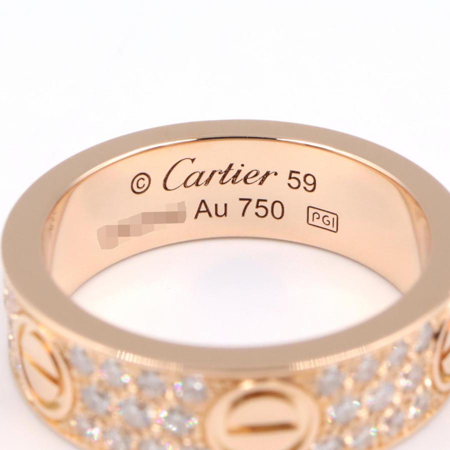Cartier（カルティエ） ラブリング パヴェダイヤ ブランドオフ CARTIER