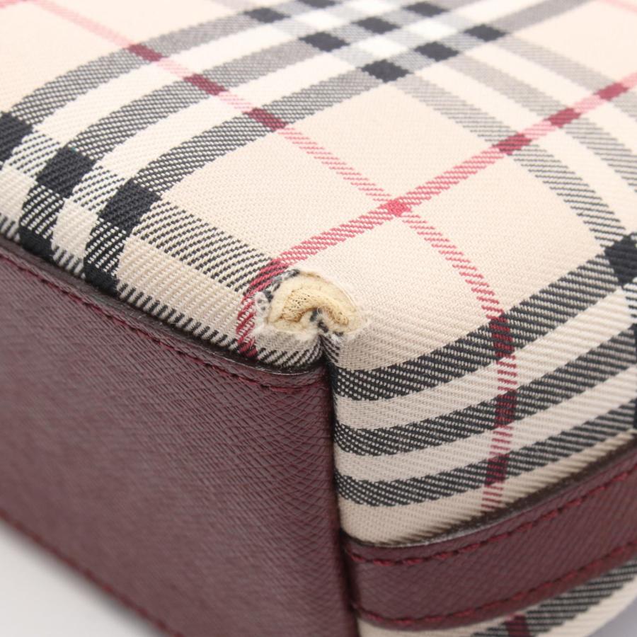 BURBERRY（バーバリー） ノバチェック ブランドオフ キャンバス