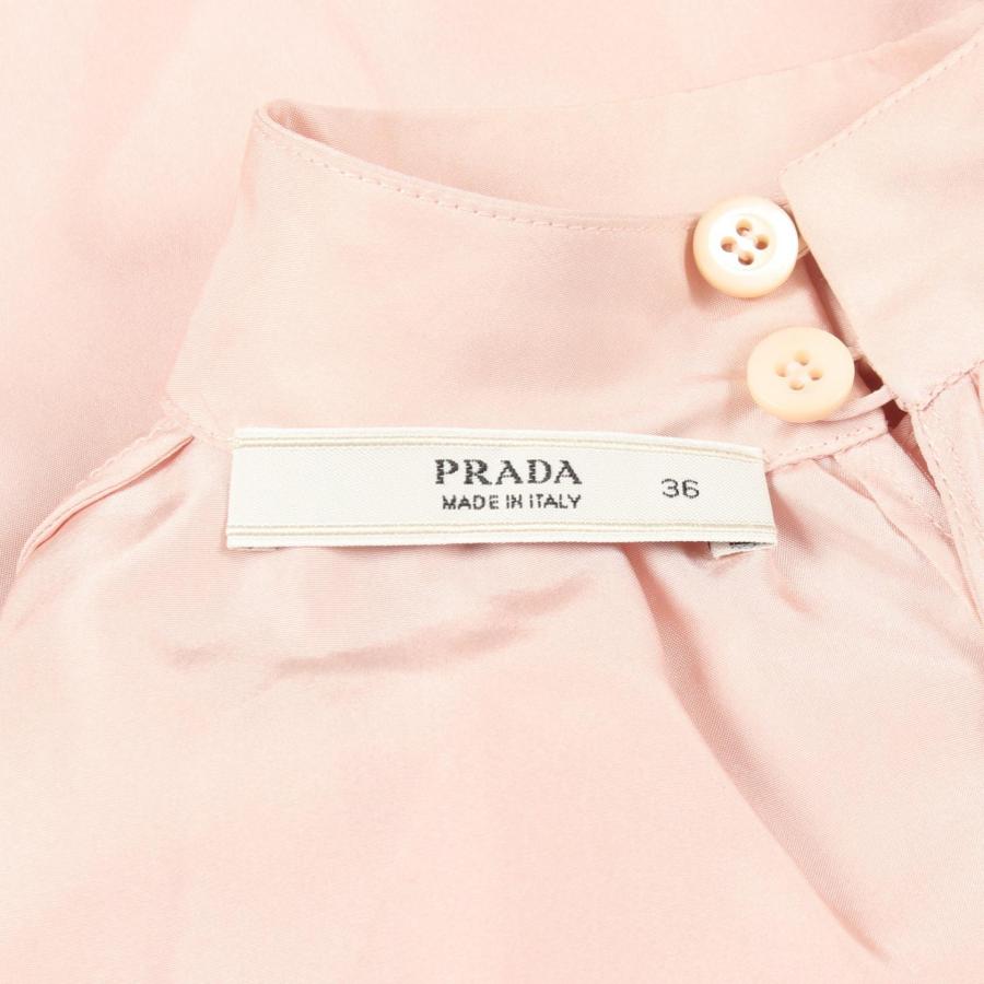 PRADA（プラダ） スカーフディテール ブランドオフ シルク ブラウス 