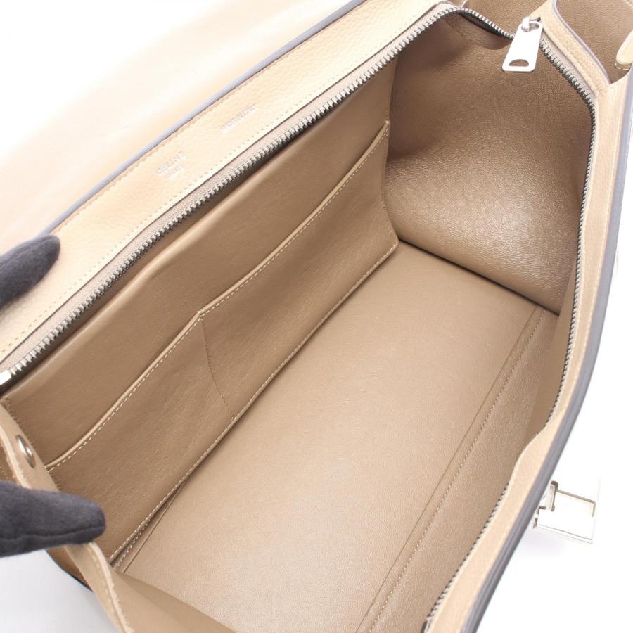 セリーヌ　2way　ショルダーバッグ　トラペーズ　スモール レザー×スエード CELINE（セリーヌ） トラペーズ スモール 2WAY ブランドオフ レザー