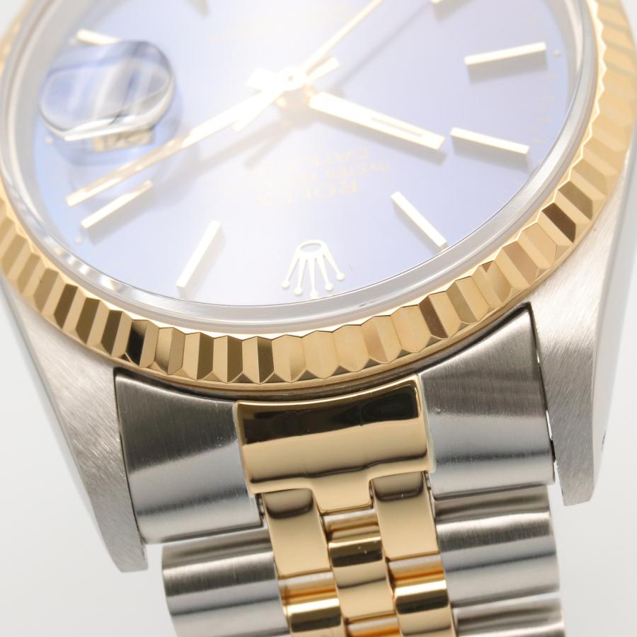ROLEX ロレックス メンズ デイトジャスト コンビ 純正 YG×SS k18 ROLEX（ロレックス） デイトジャスト R番 ブランドオフ ROLEX K18