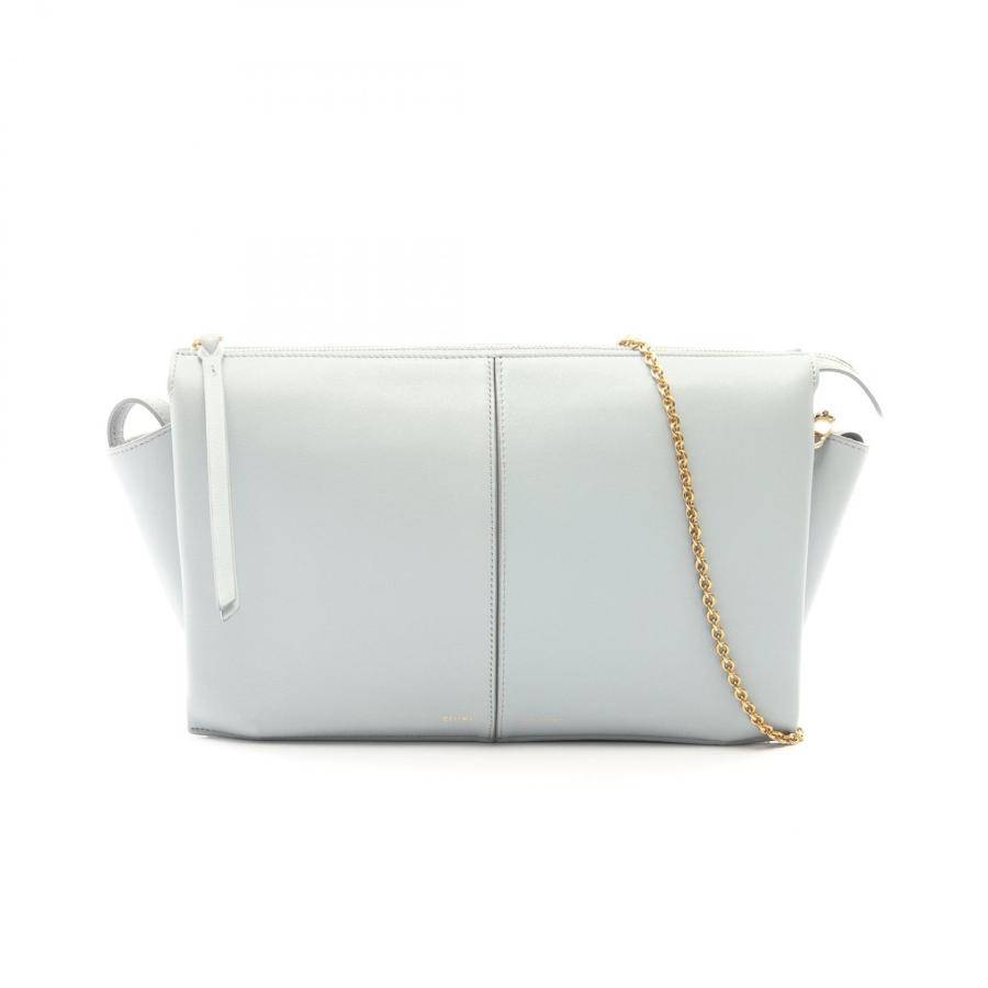 CELINE（セリーヌ） トライフォールド ブランドオフ レザー ショルダー 