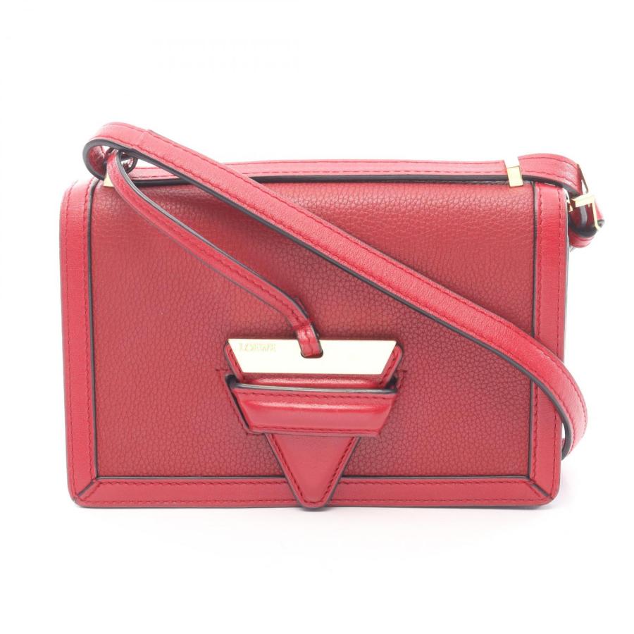 LOEWE（ロエベ） バルセロナ ブランドオフ レザー ショルダーバッグ