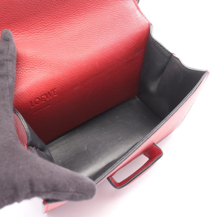 LOEWE（ロエベ） バルセロナ ブランドオフ レザー ショルダーバッグ