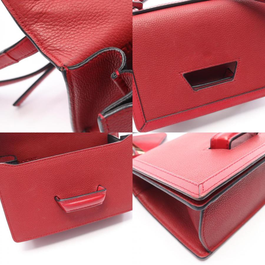 LOEWE（ロエベ） バルセロナ ブランドオフ レザー ショルダーバッグ