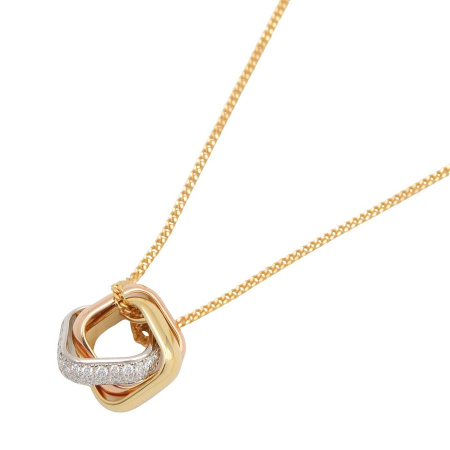 Cartier（カルティエ） トリニティクッション ダイヤ ネックレス