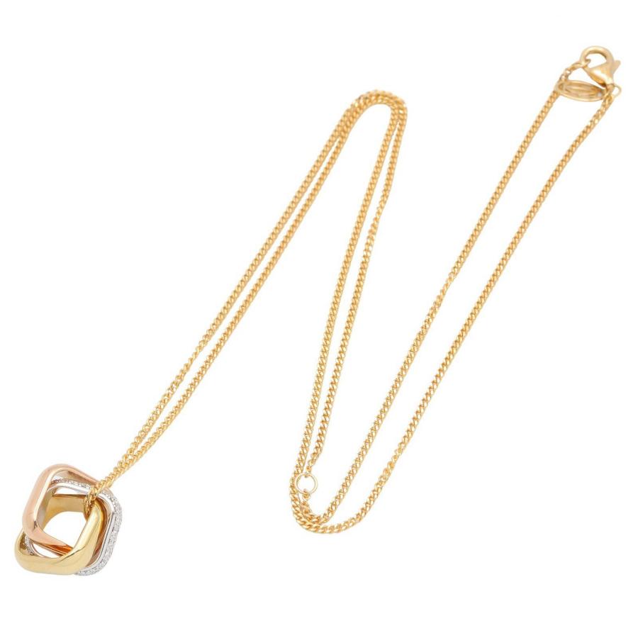 Cartier（カルティエ） トリニティクッション ダイヤ ネックレス