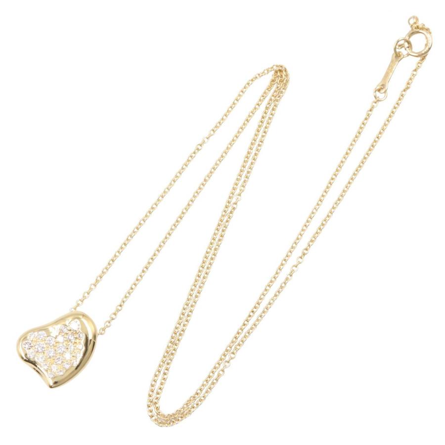 ティファニー フルハート ダイヤ ネックレス ブランドオフ TIFFANY＆CO K18（イエローゴールド） ネックレス 750YG 中古 レディース_1