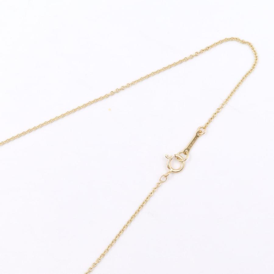 ティファニー フルハート ダイヤ ネックレス ブランドオフ TIFFANY＆CO K18（イエローゴールド） ネックレス 750YG 中古 レディース_2