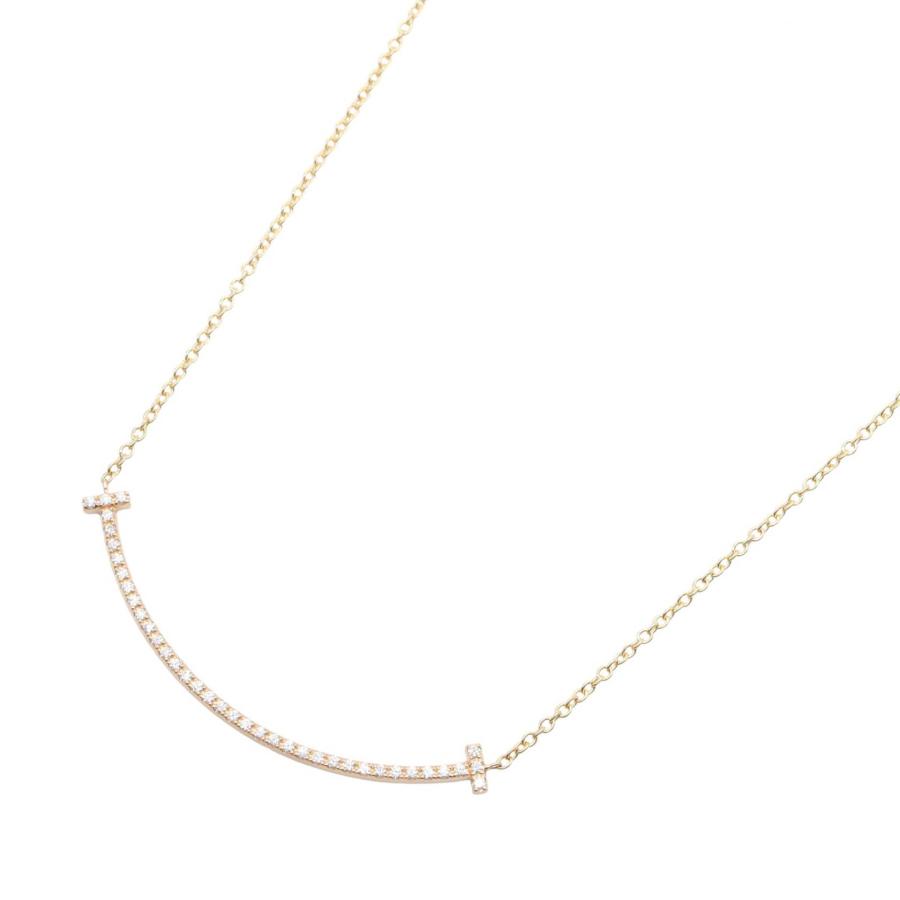 TIFFANY&Co.（ティファニー） Tスマイルスモール ダイヤ ネックレス