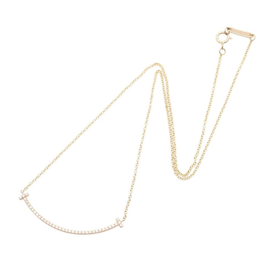 TIFFANY&Co.（ティファニー） Tスマイルスモール ダイヤ ネックレス