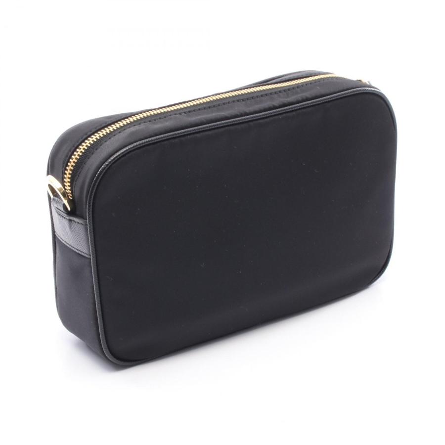 【極美品】 PRADA プラダ ブラック ナイロン ショルダーバッグ PRADA（プラダ） Re-Nylon ミニ ブランドオフ ナイロン ショルダー