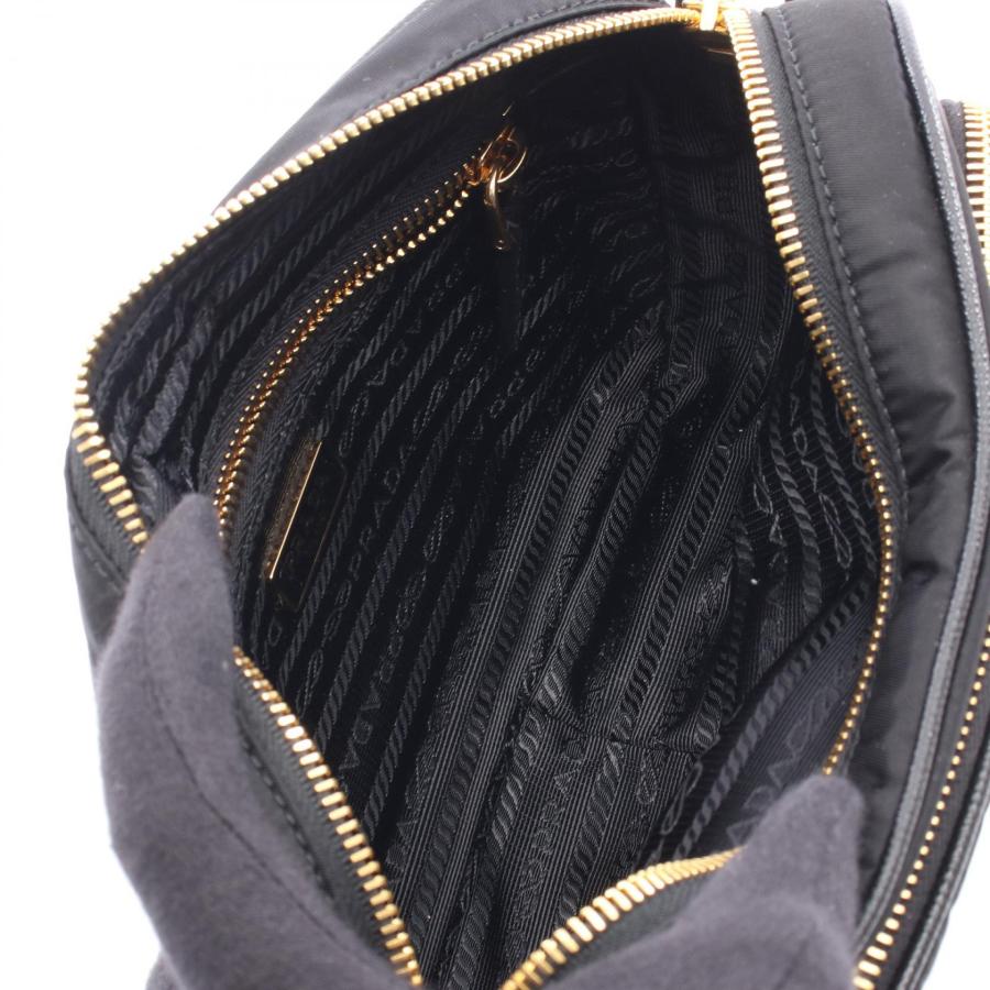 PRADA ナイロン ミニショルダーバッグ ブラック d PRADA(プラダ) nylon mini shoulder bag ナイロン ミニ ショルダー