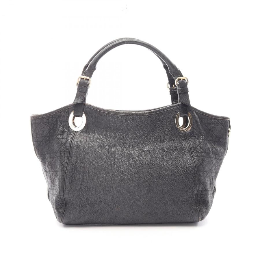Christian Dior カナージュ　レザートートバッグ クリスチャンディオール カナージュ ブランドオフ Christian Dior