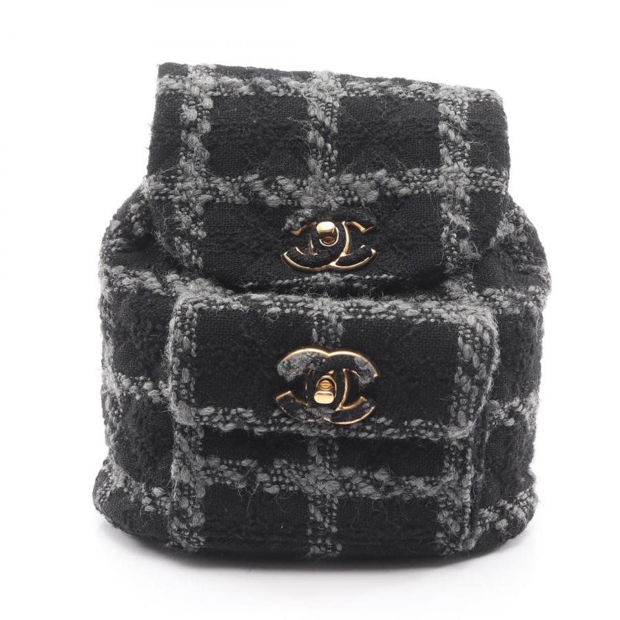CHANEL（シャネル） ココマーク ブランドオフ ウール リュックサック 