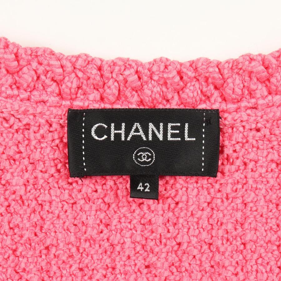 CHANEL（シャネル） ココマークボタン ニット ブランドオフ コットン