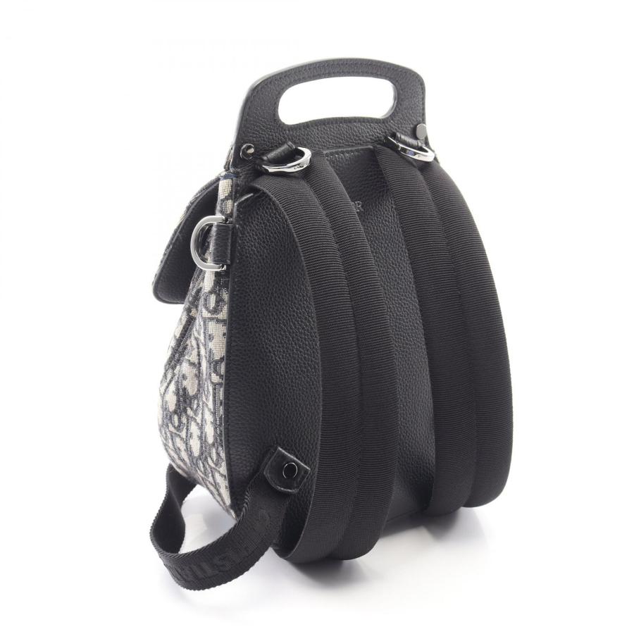 DIOR リュックバックパック　オブリーク　ジャガード　キャンバス　レザー ディオール ギャロップ オブリーク ブランドオフ Dior キャンバス