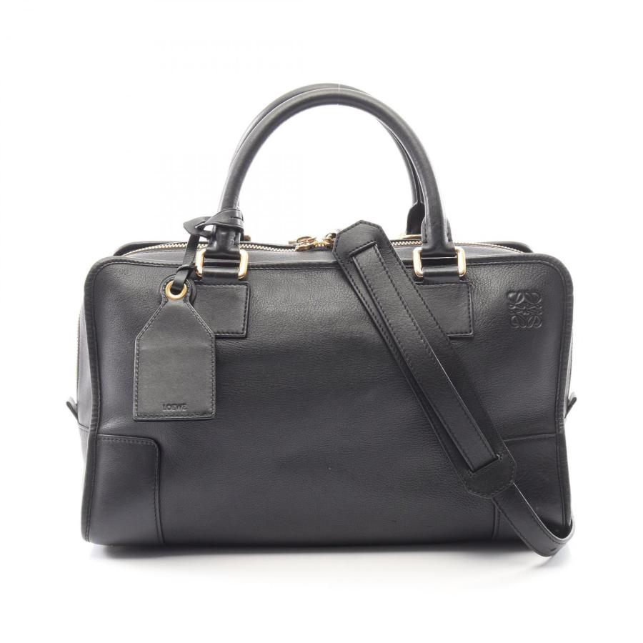 LOEWE アマソナ36 アナグラム 2way ハンドバッグ ショルダー LOEWE（ロエベ） アマソナ36 2WAY ブランドオフ レザー ハンドバッグ