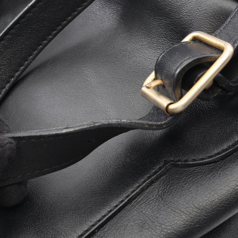 GUCCI（グッチ） バンブー ブランドオフ レザー リュックサック バック