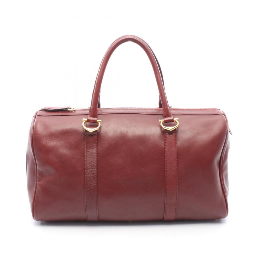 Cartier（カルティエ） マストライン ブランドオフ レザー ボストン