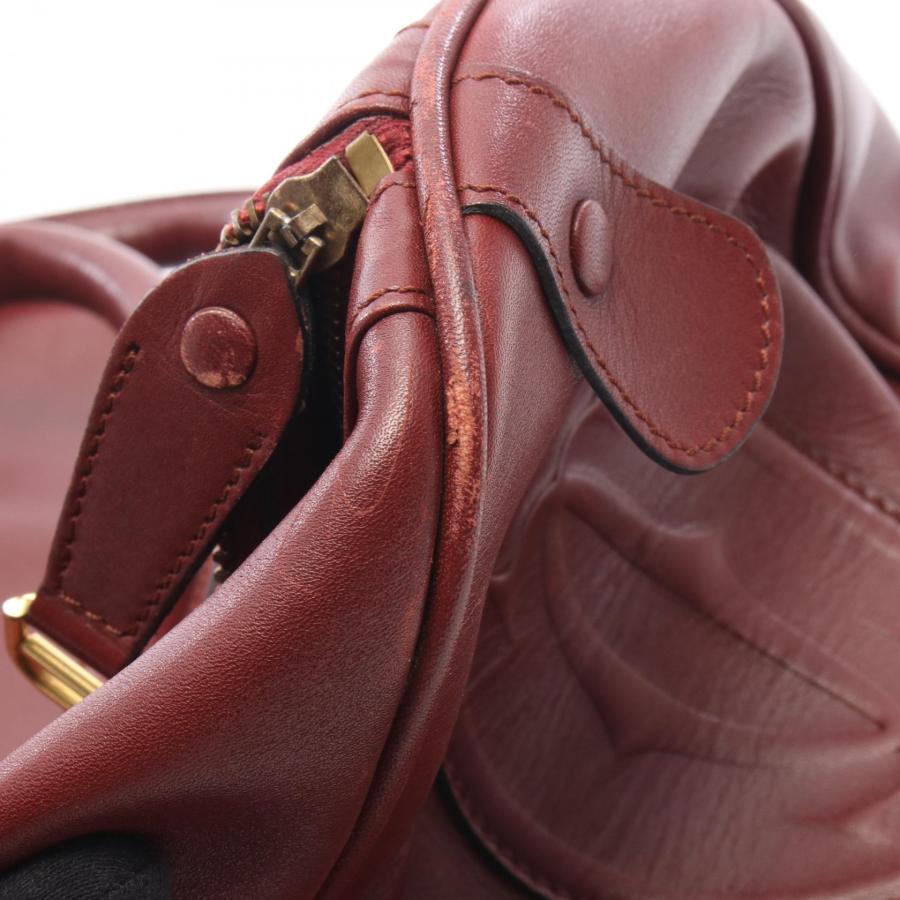 Cartier（カルティエ） マストライン ブランドオフ レザー ボストン