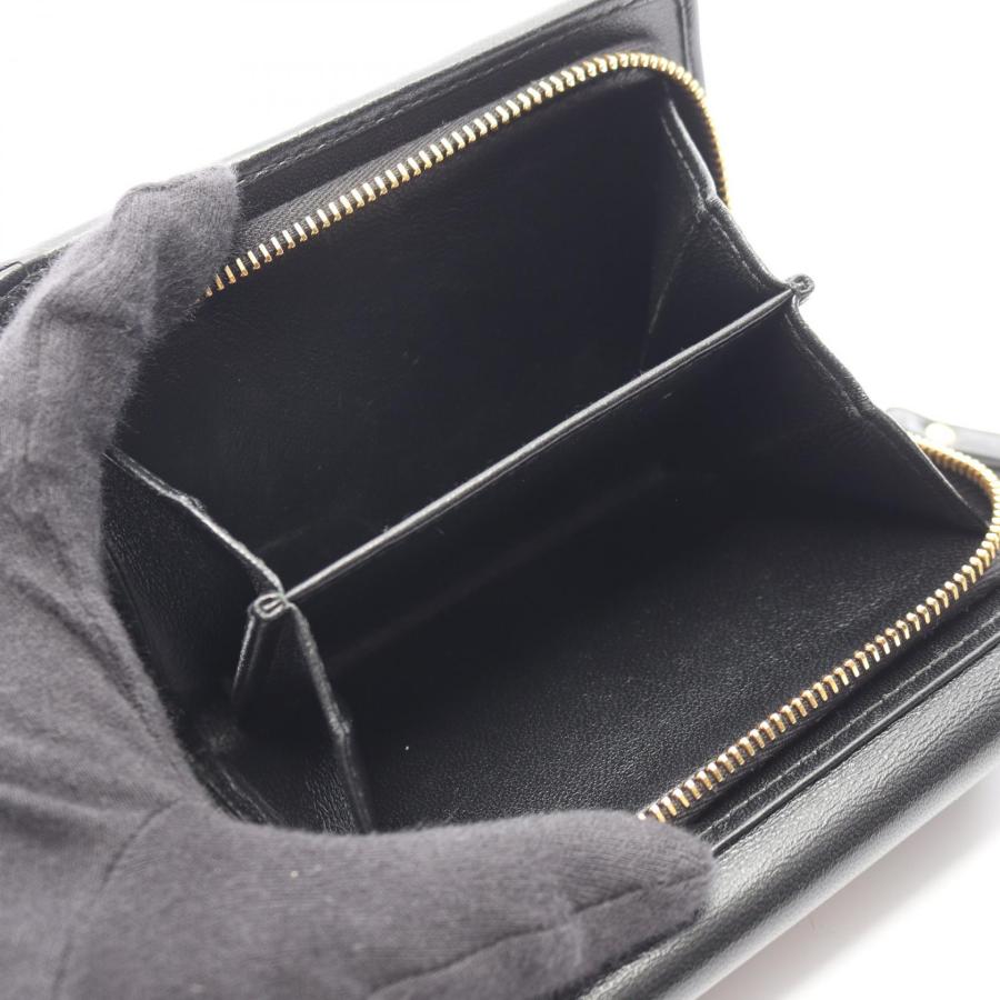 ミュウ マテラッセ ブランドオフ Miu レザー 三つ折り財布 ナッパ