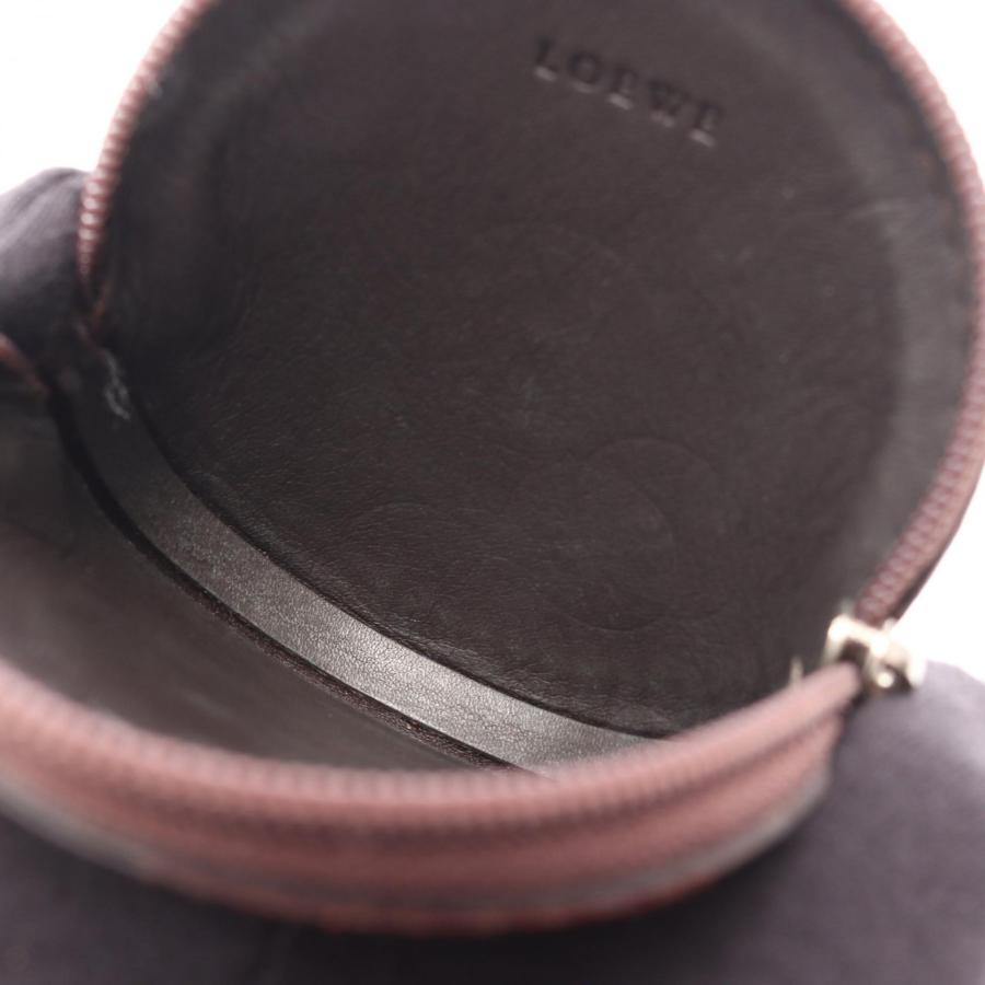 LOEWE（ロエベ） アナグラム ブランドオフ スウェード コインケース 