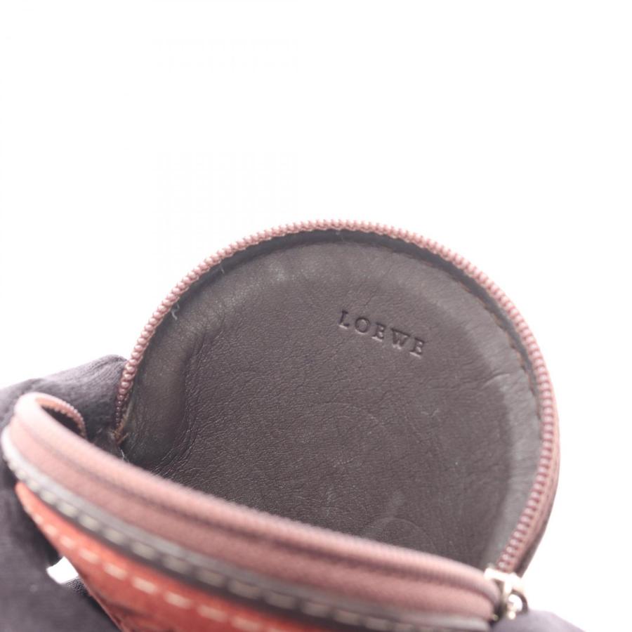 LOEWE（ロエベ） アナグラム ブランドオフ スウェード コインケース 