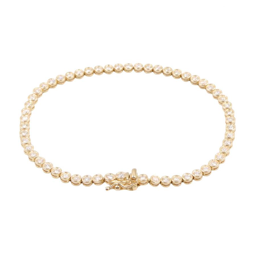 ジュエリー ダイヤモンド ブレスレット ブランドオフ JEWELRY K18 