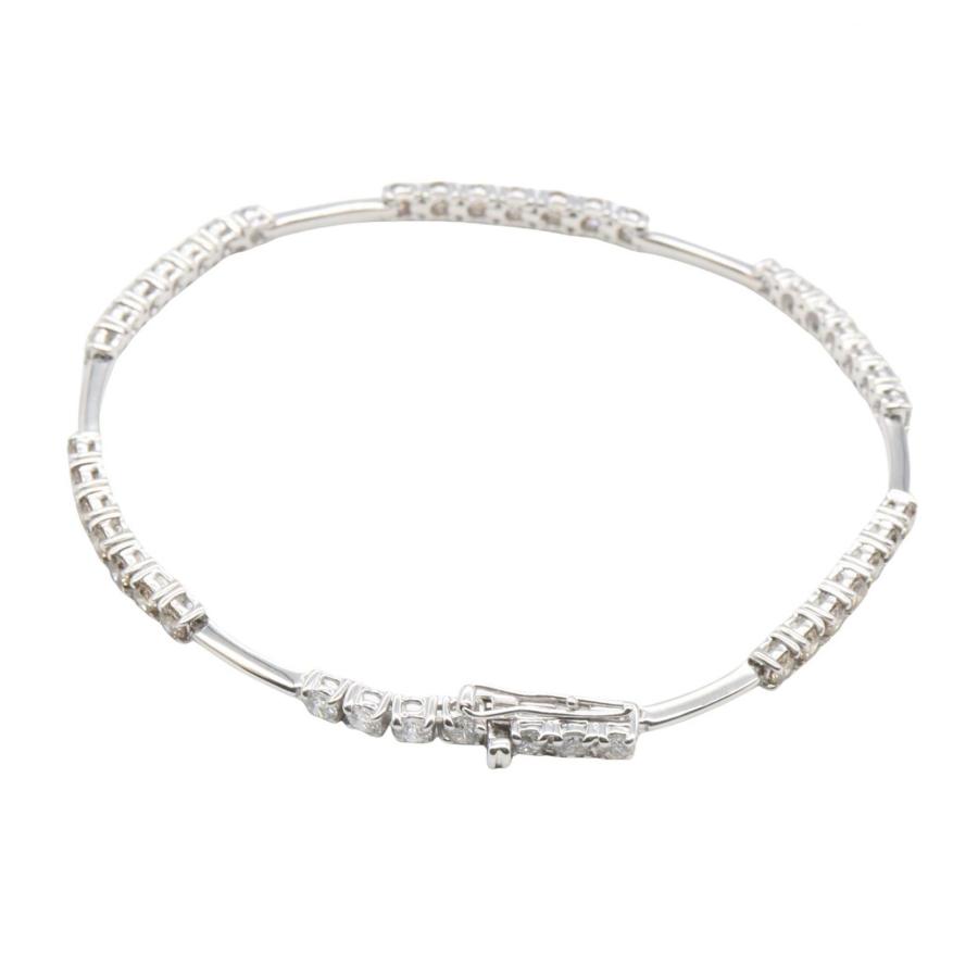 ジュエリー ダイヤモンド ブレスレット ブランドオフ JEWELRY K18WG