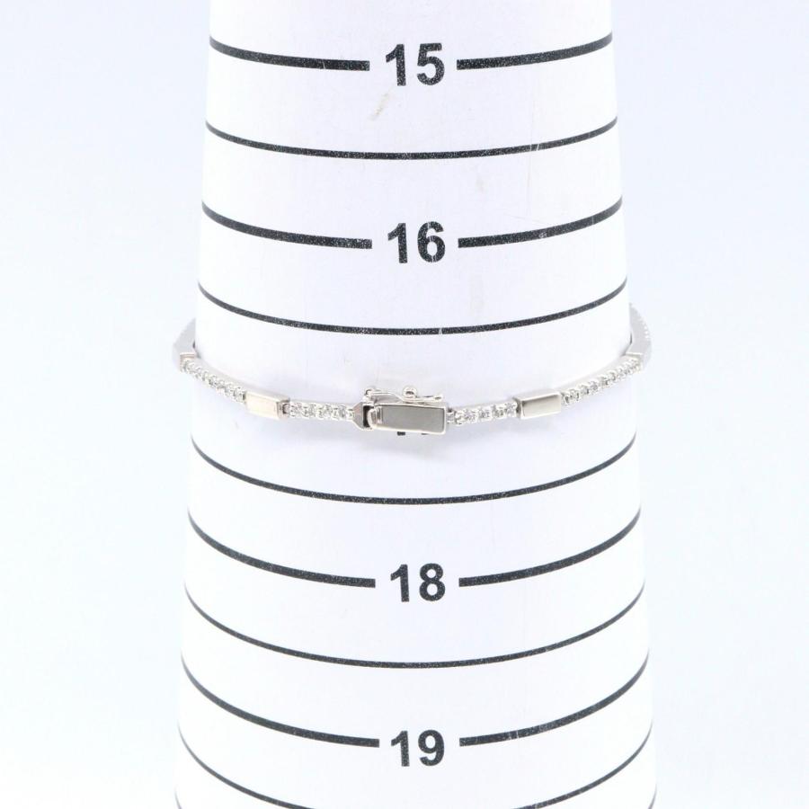 K18WGダイヤモンドブレスレット値下げ中！（最終） ジュエリー ダイヤモンド ブレスレット ブランドオフ JEWELRY K18WG