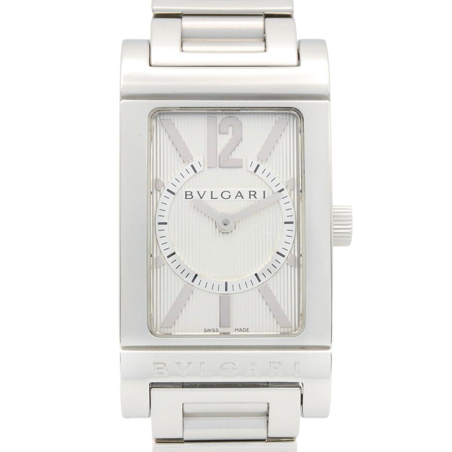 【レッタンゴロ】BVLGARI ブルガリ 時計 RT39S レディース☆極美品☆ BVLGARI（ブルガリ） レッタンゴロ ブランドオフ ステンレススチール