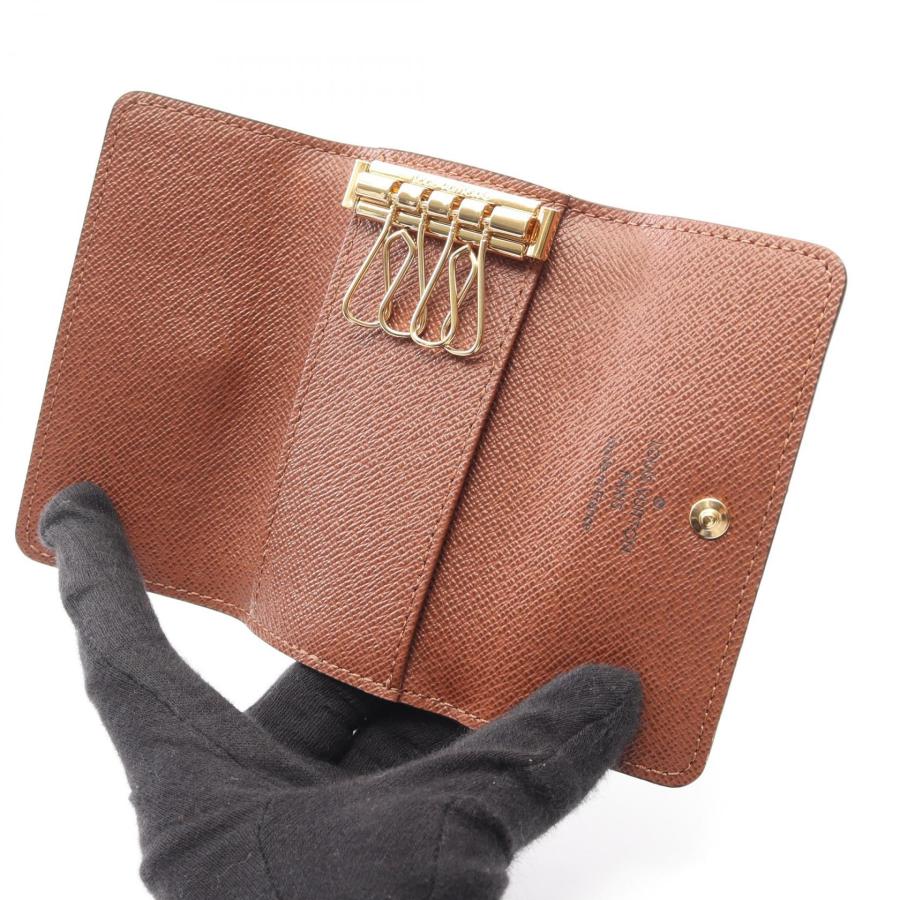 再値下しました！【未使用品】LOUIS VUITTON ミュルティクレ4 モノグラム 4連キーケース  茶 LOUIS VUITTON（ルイ・ヴィトン） ルイ ヴィトン 日本限定 M25906