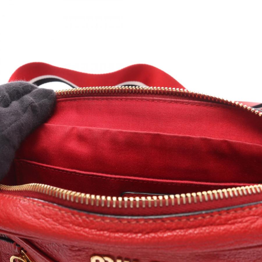 ミュウ MADRAS マドラス 2WAY ブランドオフ Miu レザー ショルダー