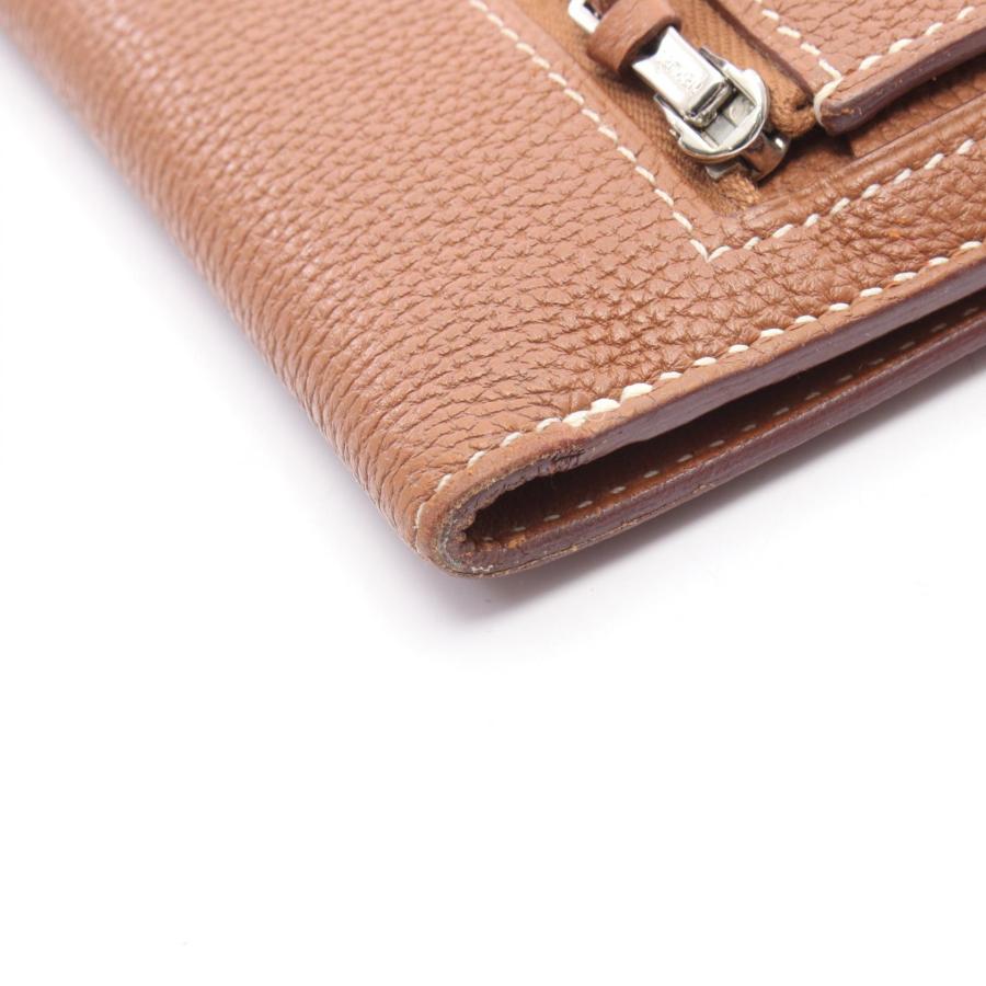 HERMES（エルメス） ドゴンロング ブランドオフ レザー 二つ折り長財布