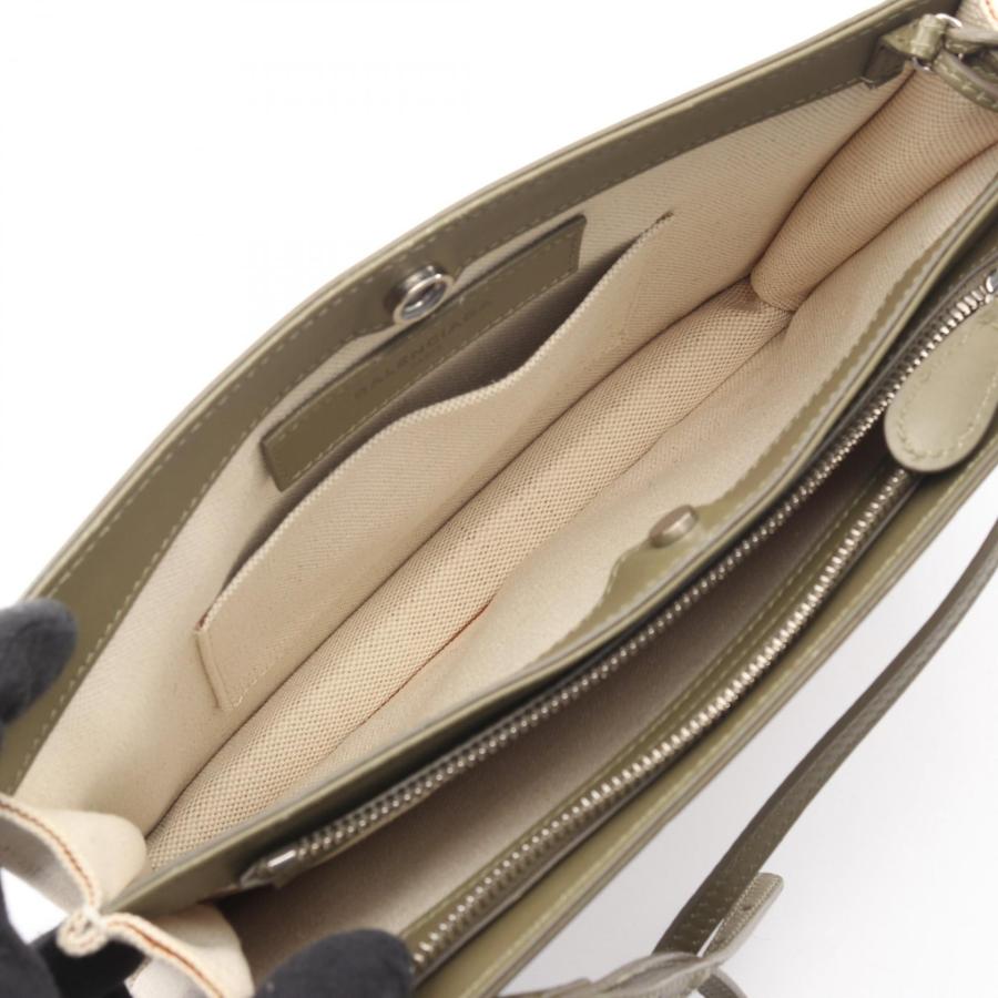 バレンシアガキャンパスバッグ◆ポシェット◆美品 国内即発☆BALENCIAGA NAVY ショルダーバッグ キャンバス (BALENCIAGA