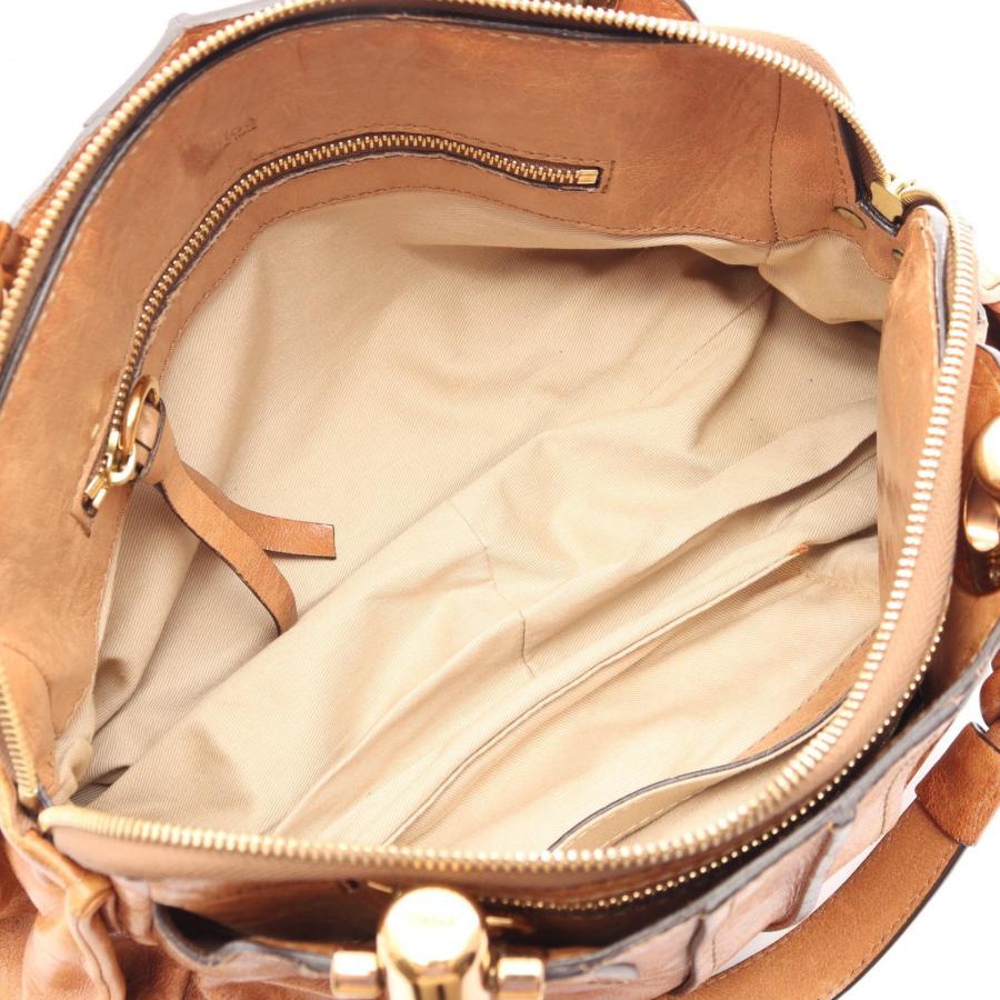 Chloe（クロエ） エロイーズ ブランドオフ レザー ハンドバッグ レザー 
