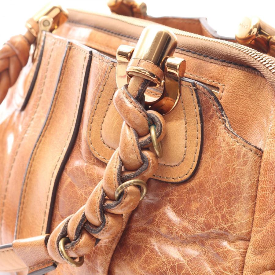 Chloe（クロエ） エロイーズ ブランドオフ レザー ハンドバッグ レザー 