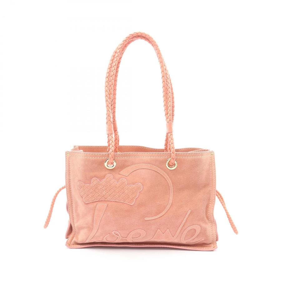 LOEWE スエード ショッパートートバック LOEWE（ロエベ） ショッパートート ブランドオフ スウェード トート