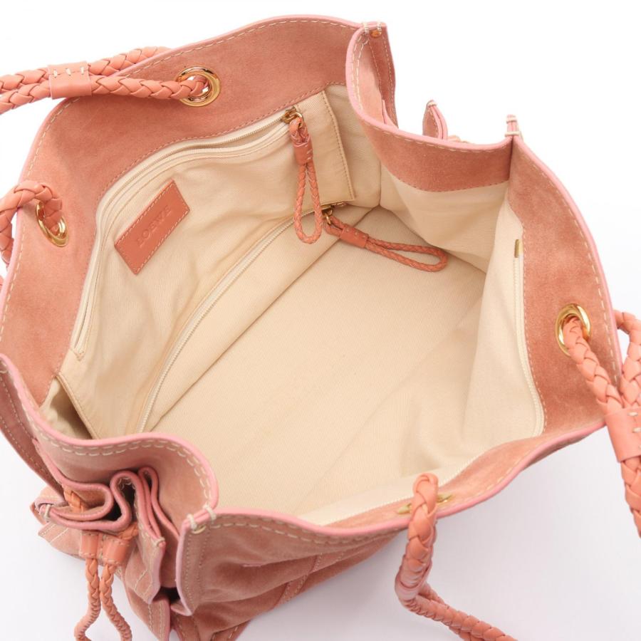 LOEWE（ロエベ） ショッパートート ブランドオフ スウェード トート